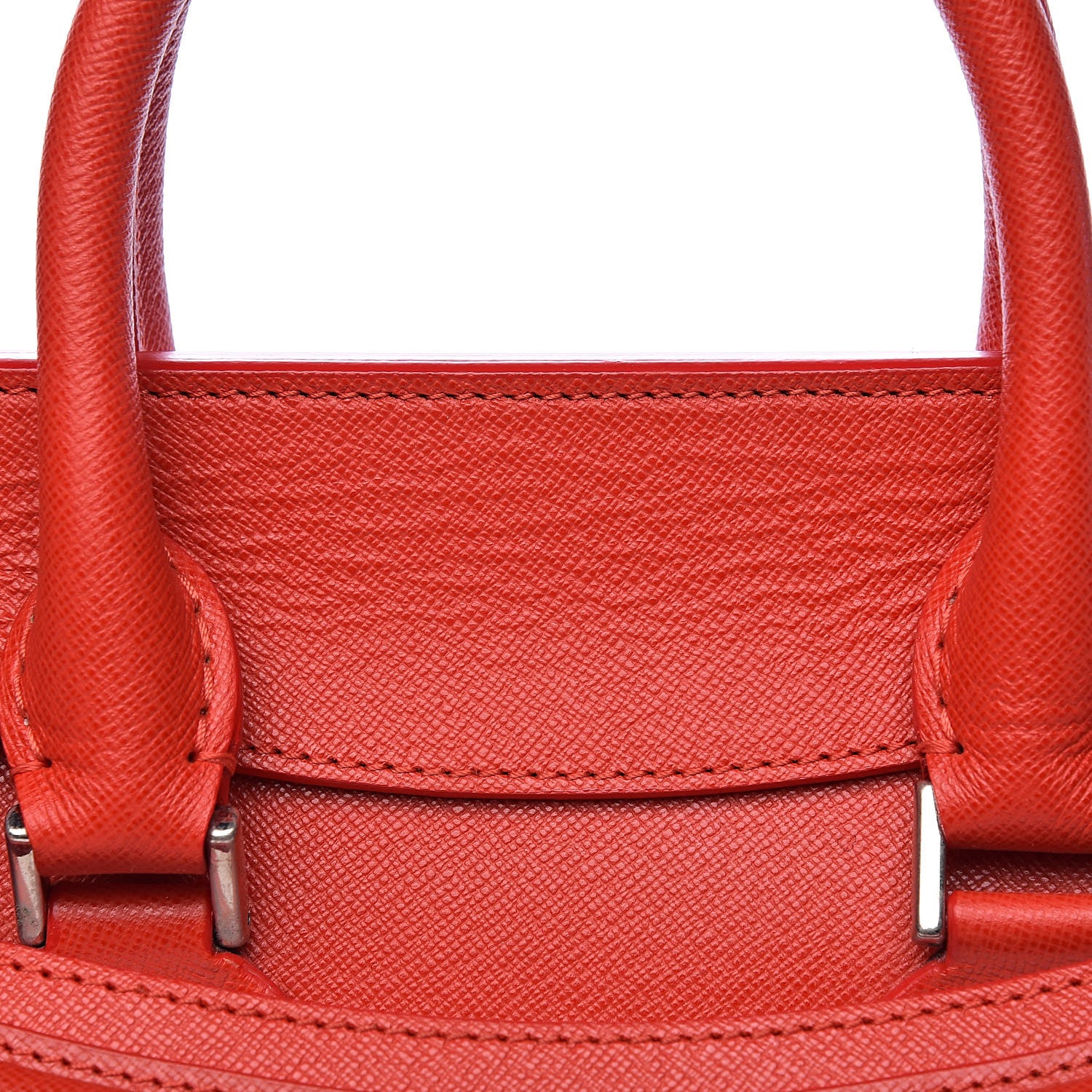 Alexander McQueen Grained Calfskin Large Heroine Red 12 of 16