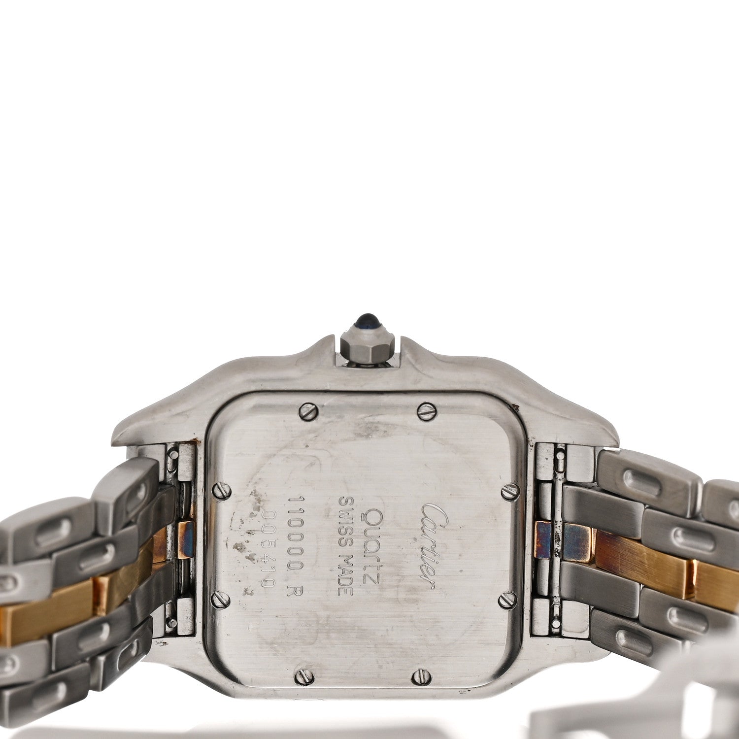Cartier Stainless Steel 18K Yellow Gold 27mm Panthere Quartz Watch 4 of 4