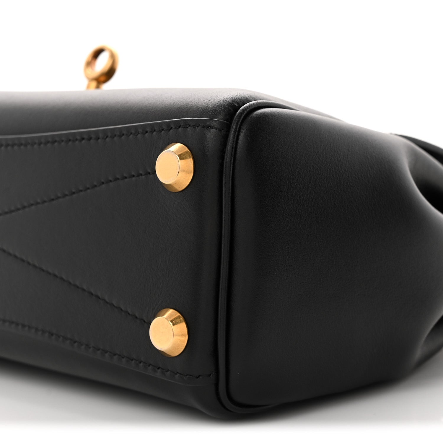 Balenciaga Smooth Calfskin Mini Bel Air Carry All Bag Black 9 of 9