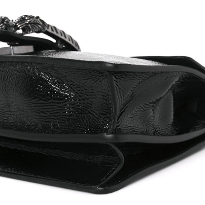 Gucci Crinkled Patent Small Dionysus Shoulder Bag Black 11 of 11
