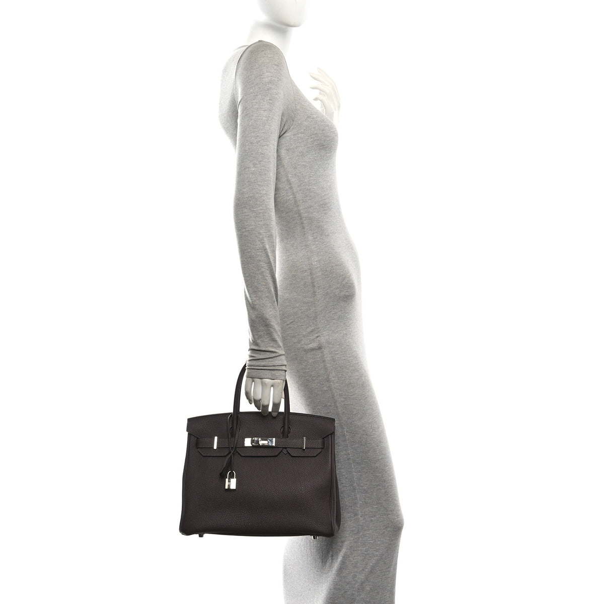 Togo Birkin 30 Chocolate