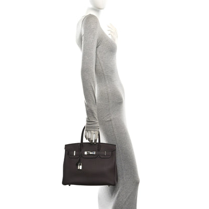 Hermes Togo Birkin 30 Chocolate 2 of 11