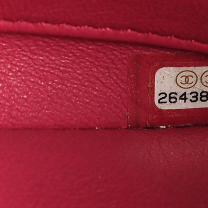 Chanel Lambskin Quilted Small Trendy CC Flap Dual Handle Bag Dark Pink 6 of 11
