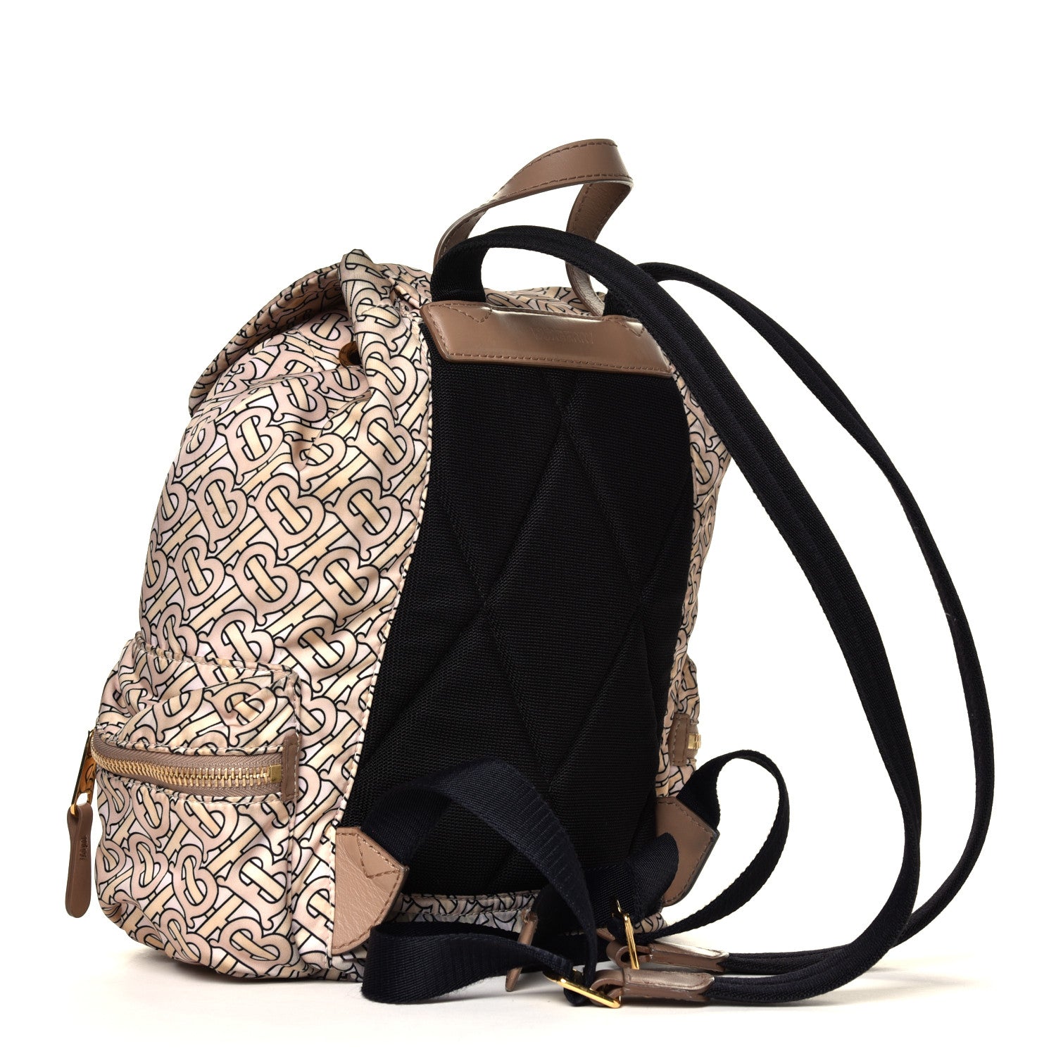 Burberry Nylon Monogram Medium Rucksack Backpack Blush 2 of 4
