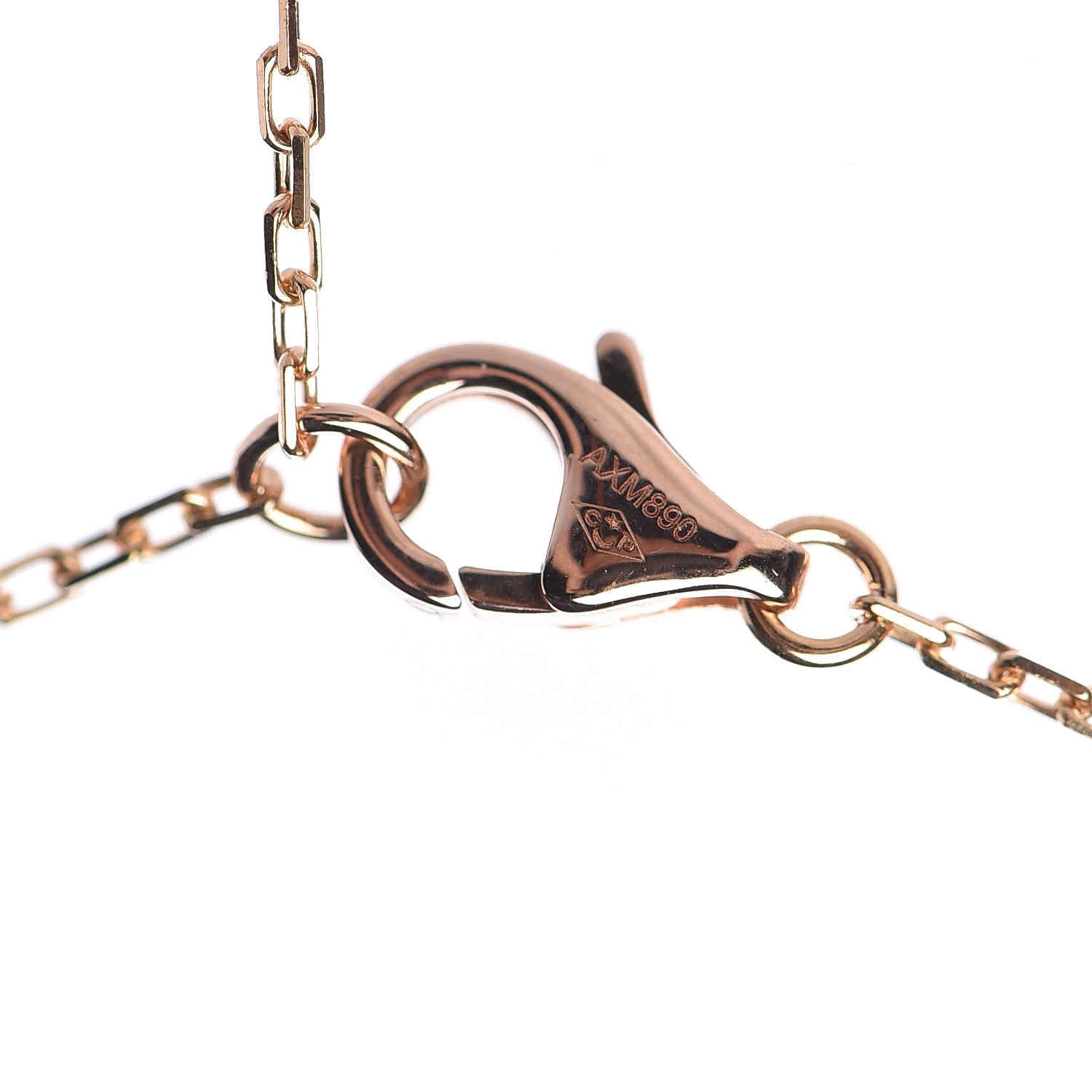 Cartier 18K Pink Gold Pink Sapphire D'Amour Pendant Necklace 5 of 6