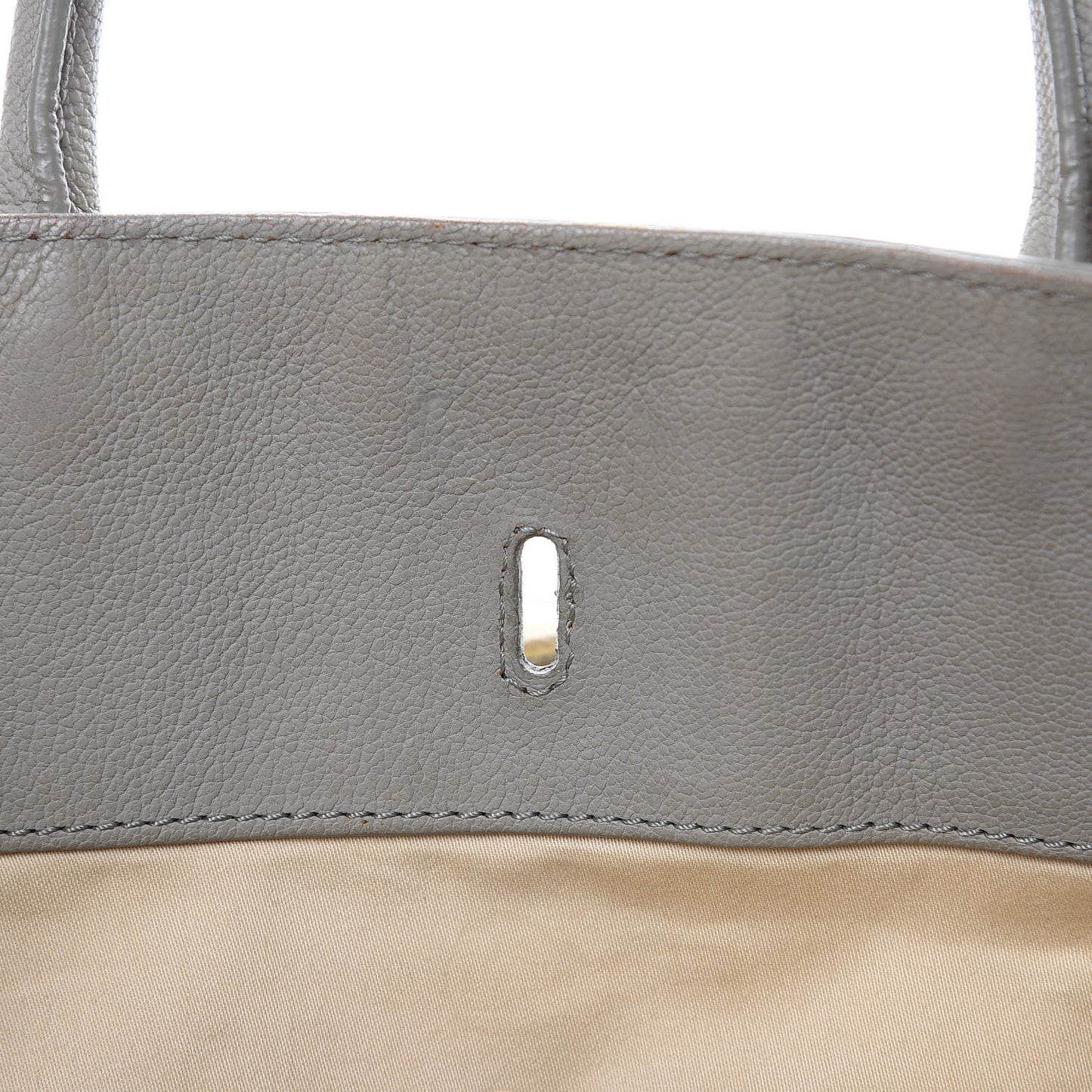 Canvas Chevre Lune MM Cream Grey