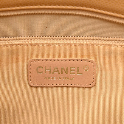 Chanel Caviar Quilted Grand Shopping Tote GST Dark Beige 5 of 12
