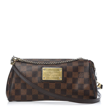 Louis Vuitton Damier Ebene Eva Clutch 1 of 16