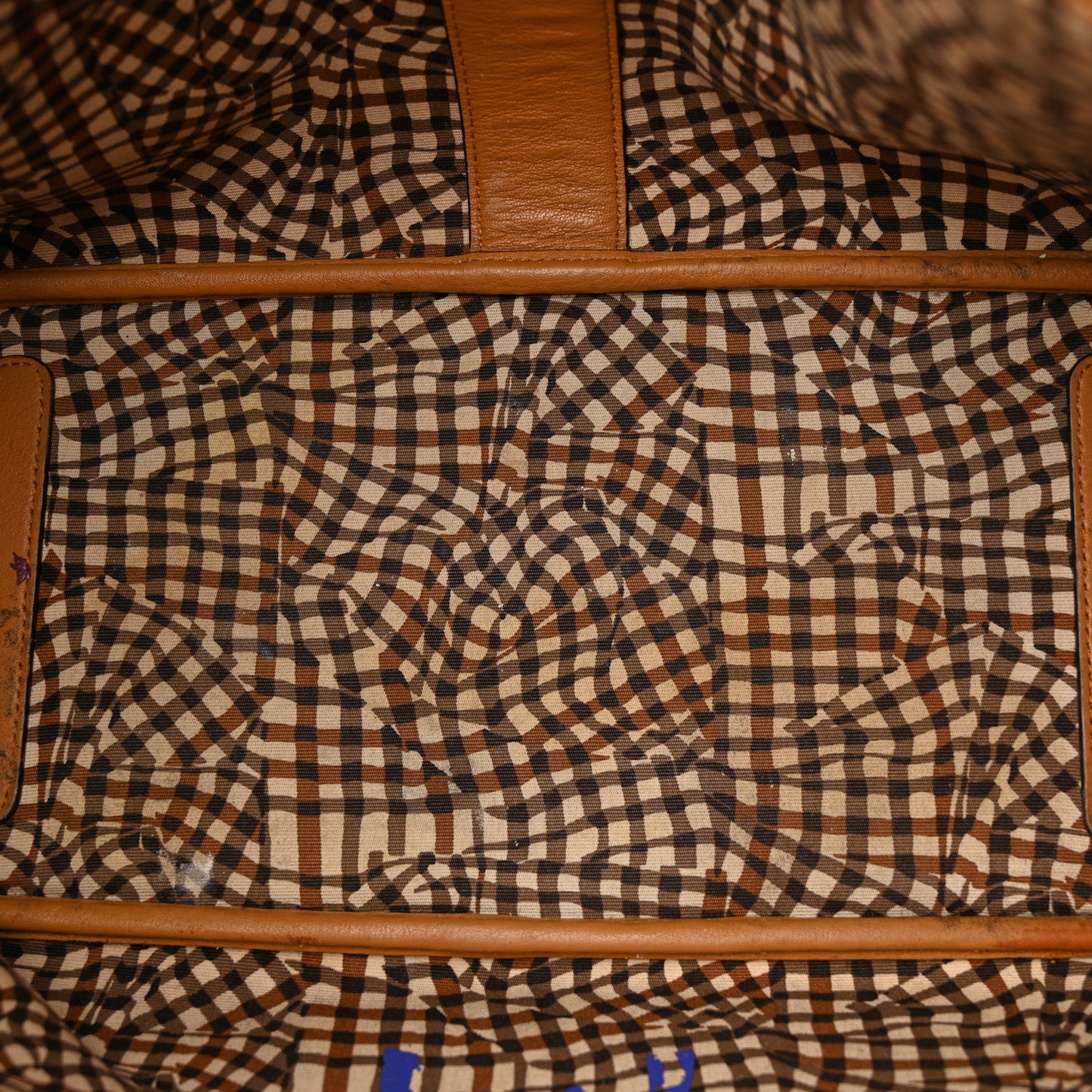 Visetos Medium Liz Reversible Shopper Tote Cognac