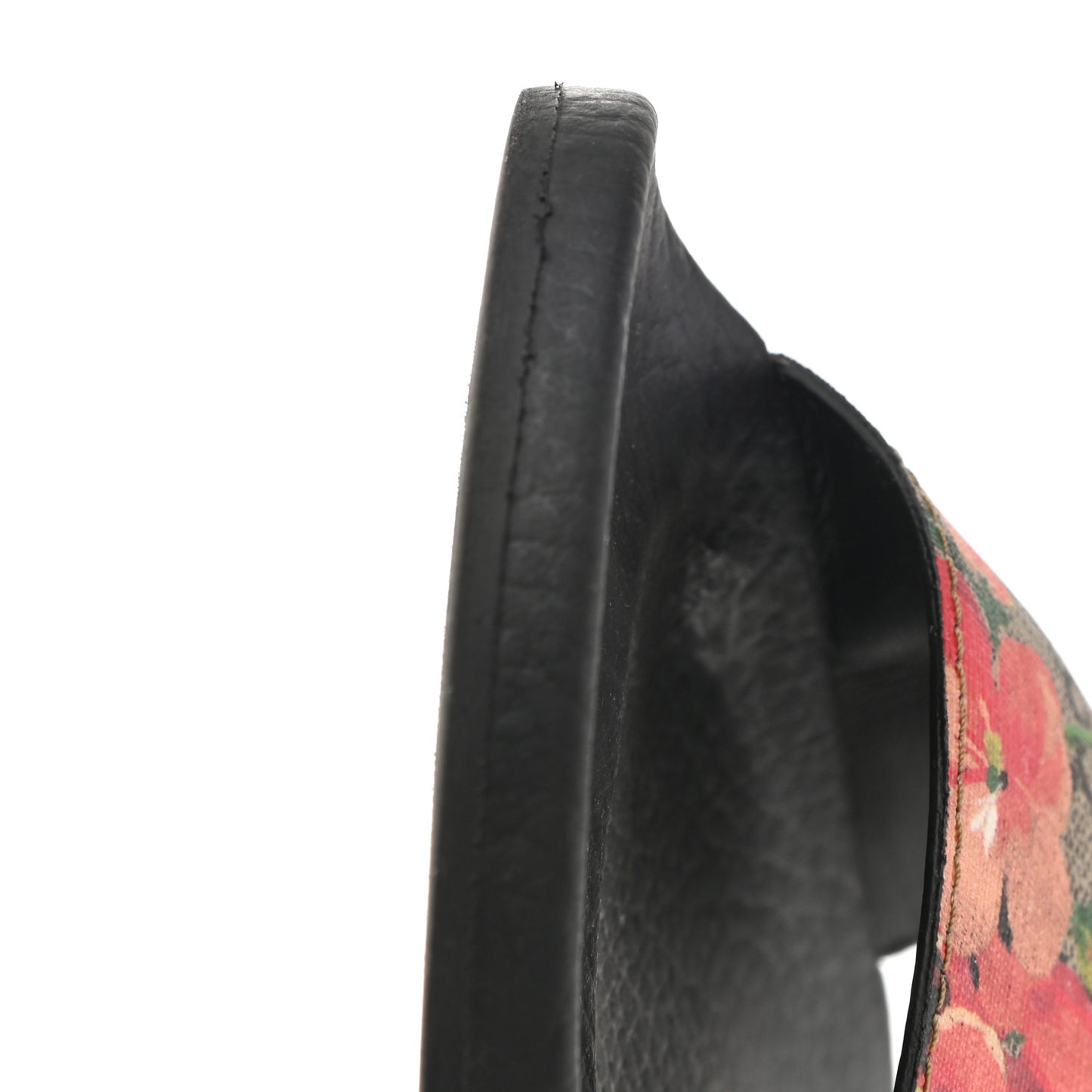 GG Supreme Monogram Blooms Slide Sandals 38 Beige Multicolor