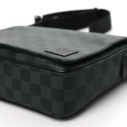 Louis Vuitton Damier Graphite District PM NM 9 of 10