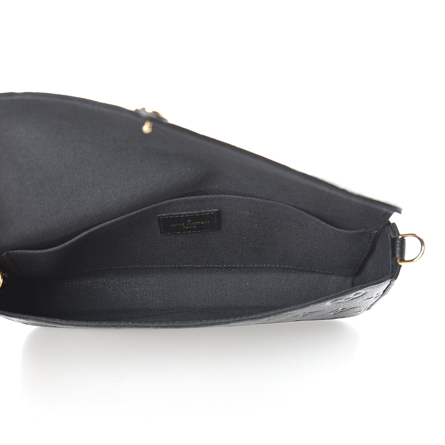 Empreinte Pochette Felicie Chain Wallet Black