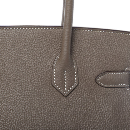 Hermes Togo Birkin 30 Etoupe 13 of 38