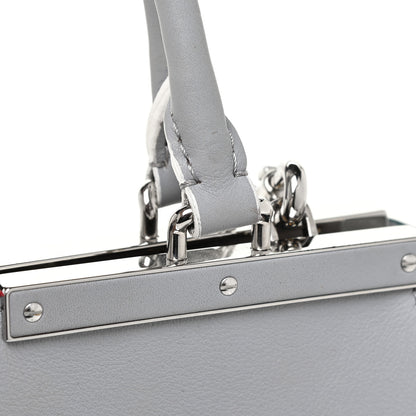 Fendi Vitello Dolce Century Petite 3Jours Tote Ardesia 20 of 20