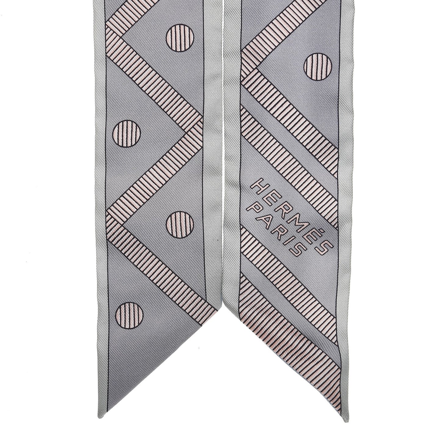 Silk Balade En Berline Twilly Gris Bleu Beige Rose