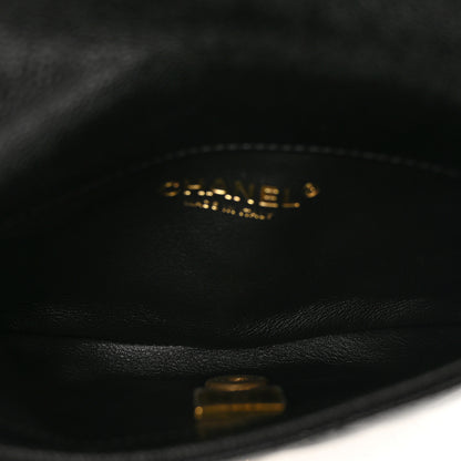Chanel Shiny Caviar Pick Me Up Flap Belt Bag Black 6 of 11