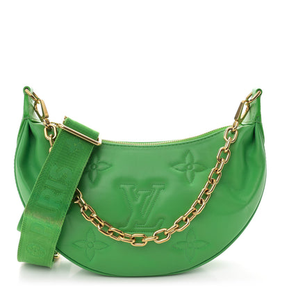 Louis Vuitton Calfskin Bubblegram Over The Moon Basilic 1 of 10