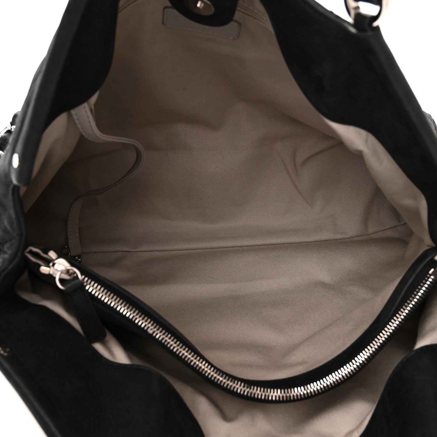 Chanel Iridescent Calfskin Stitched CC Shopping Tote Black 6 of 11