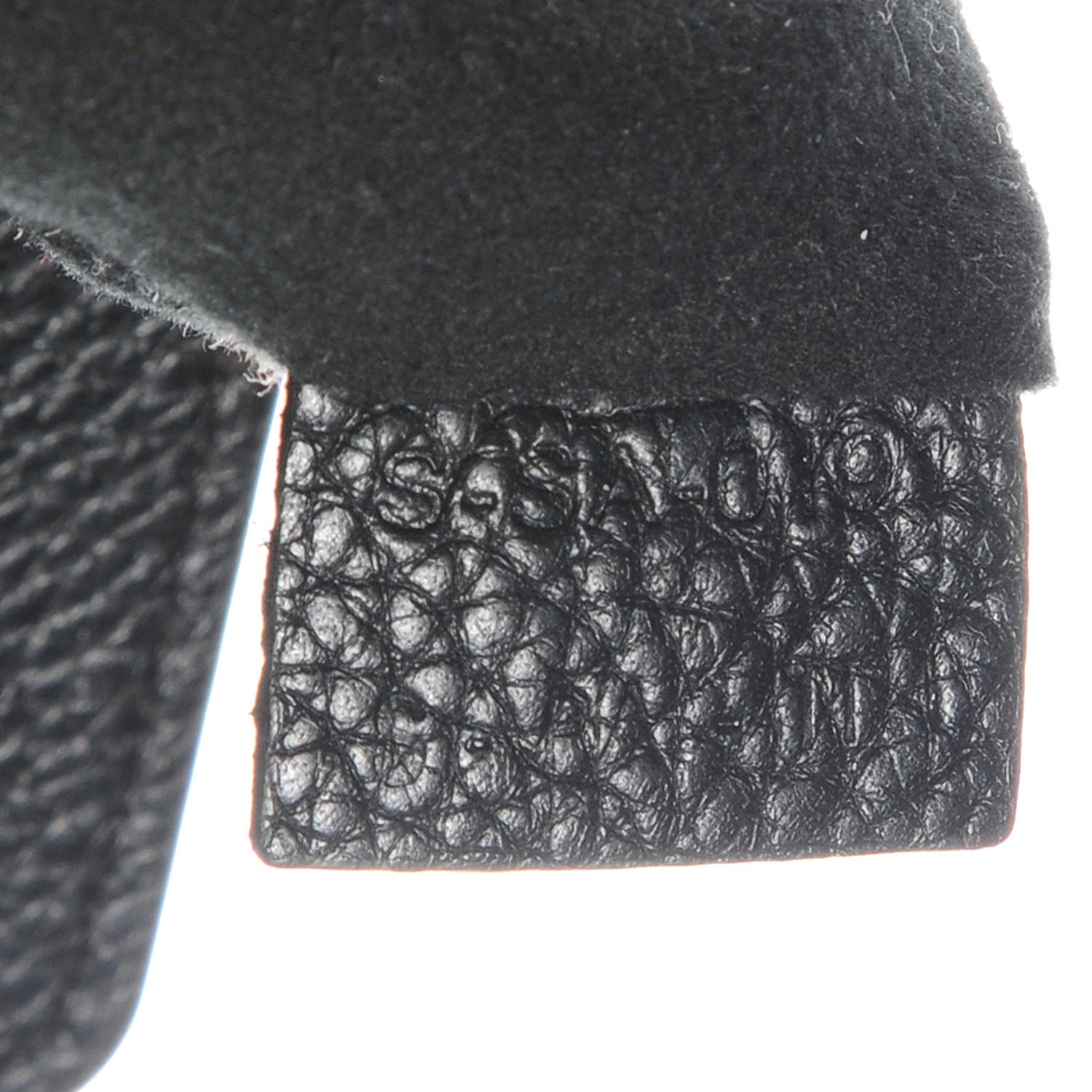 Celine Drummed Calfskin Mini Luggage Black 6 of 8