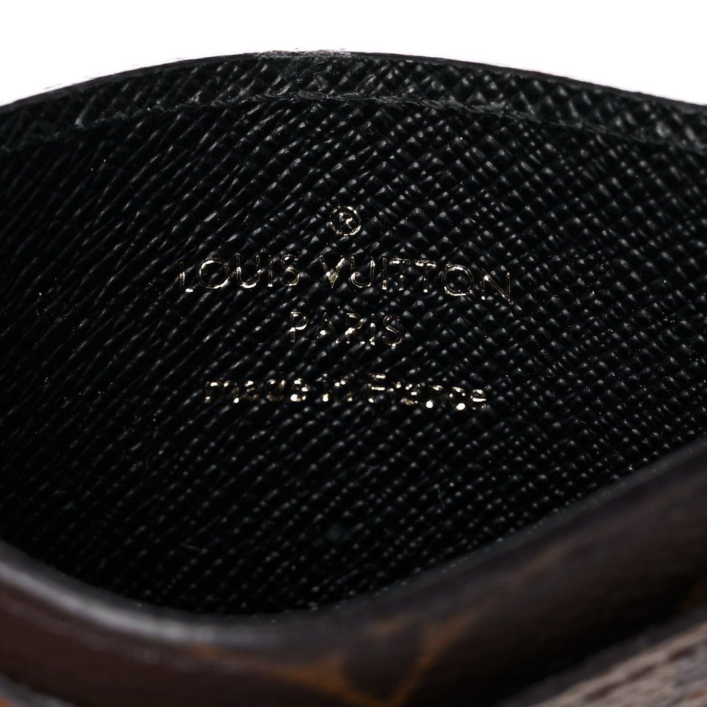 Reverse Monogram Card Holder