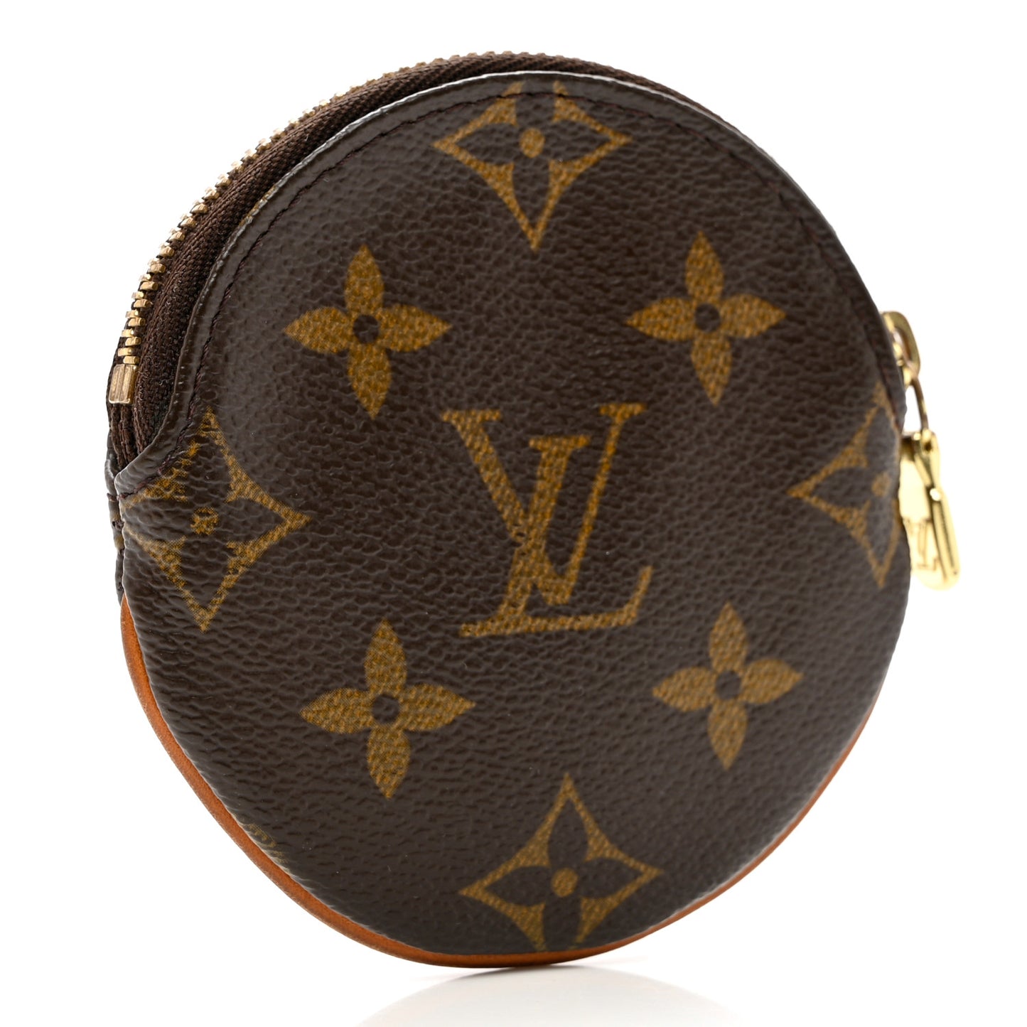 Monogram Round Coin Purse