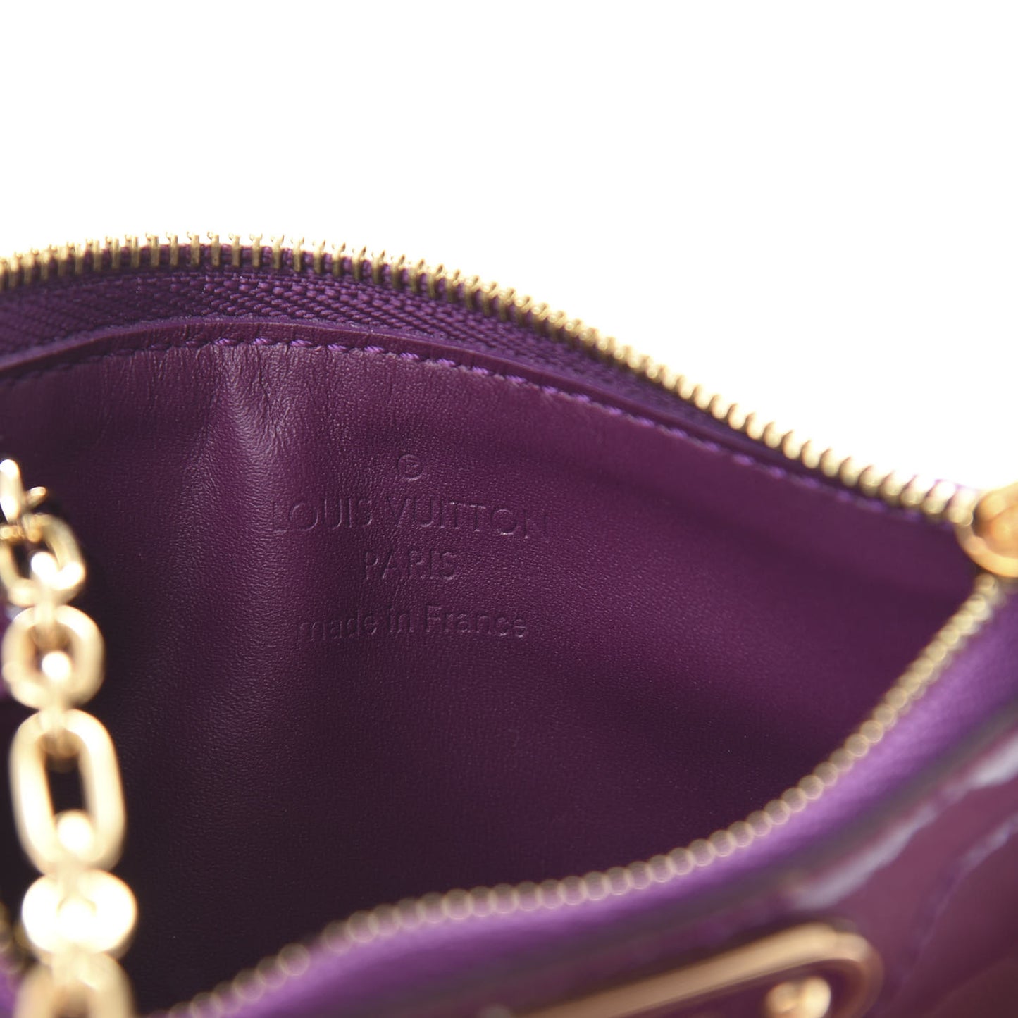Vernis Key Pouch Amethyste