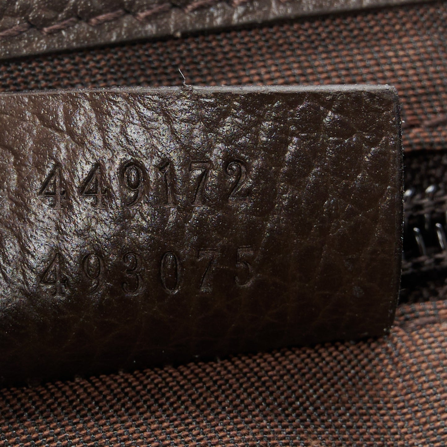 Monogram Flap Messenger Bag Beige Dark Brown