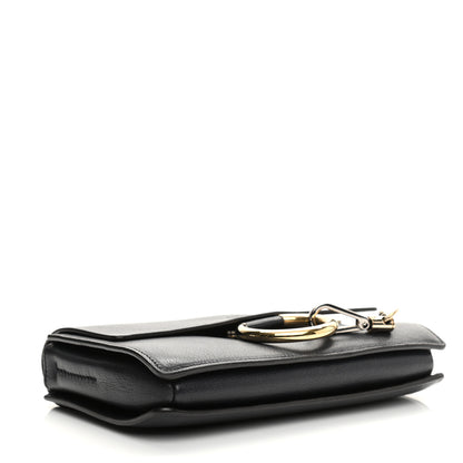 Chloe Calfskin Small Faye Shoulder Bag Black 3 of 9