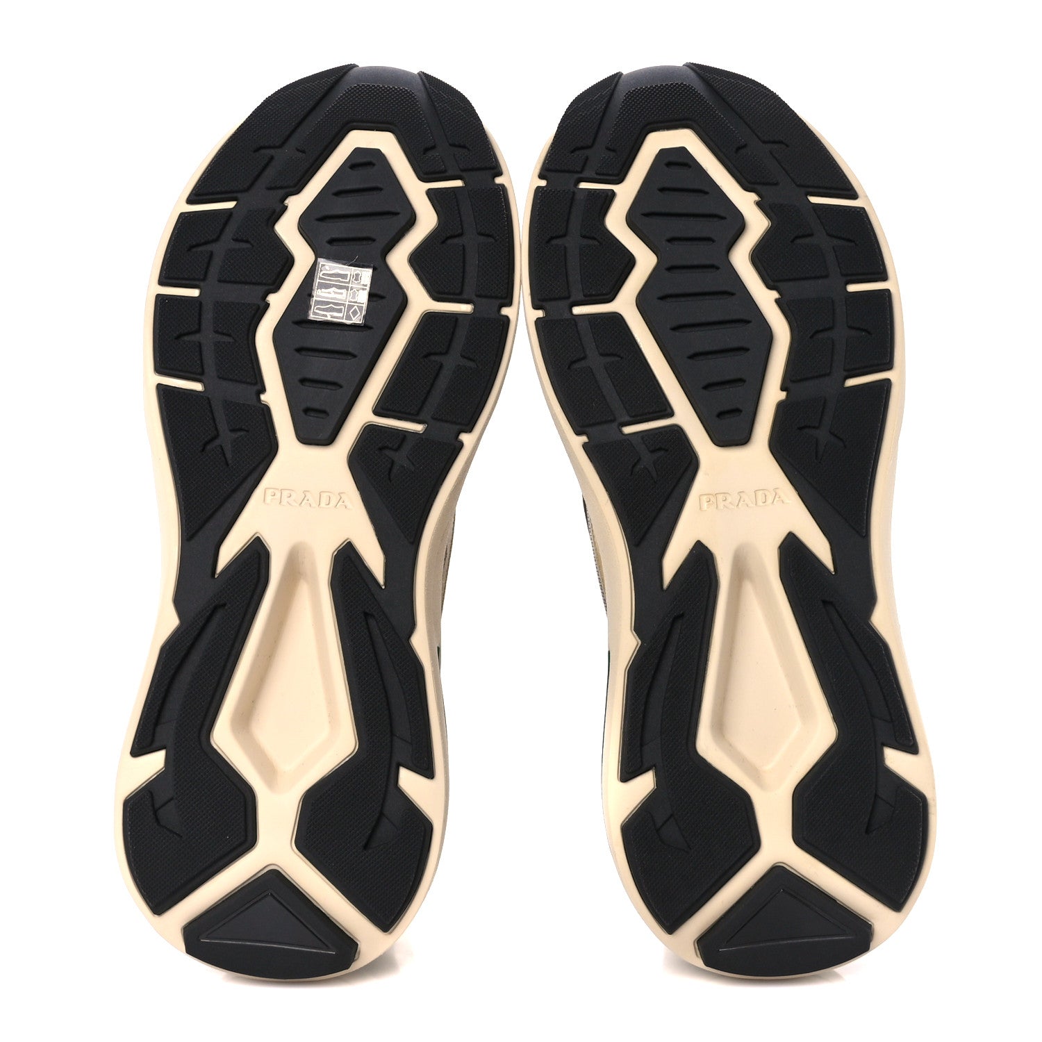 Prada Spazzolato Rois Bike Fabric Mens Sneakers 8 Quarzo Mango 5 of 8