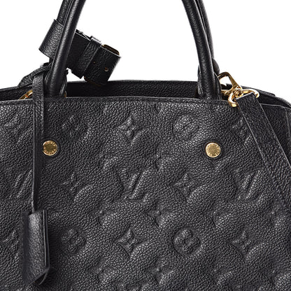 Louis Vuitton Empreinte Montaigne BB Black 9 of 9