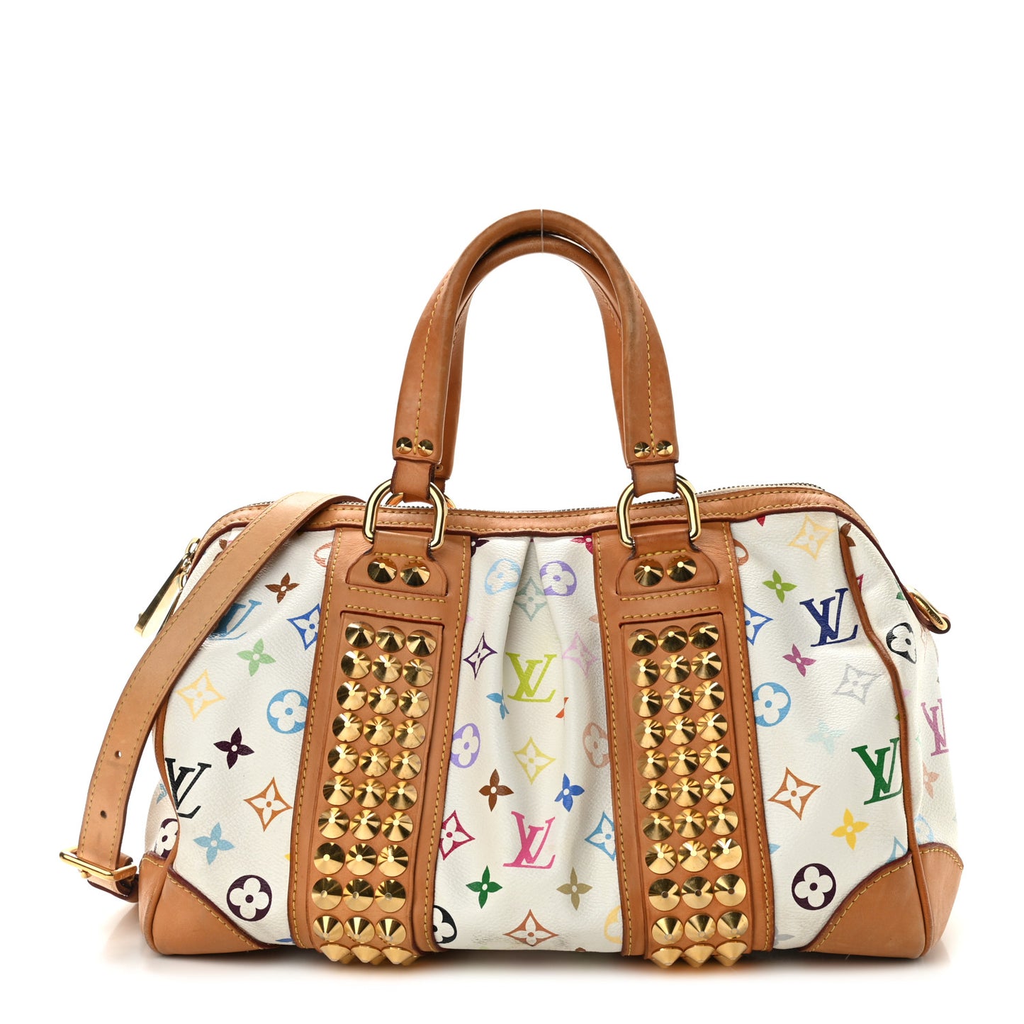 Monogram Multicolor Courtney MM White