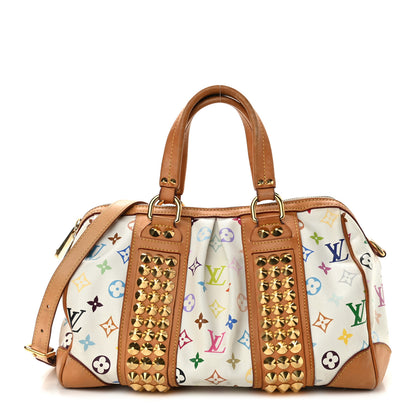 Louis Vuitton Monogram Multicolor Courtney MM White 1 of 16