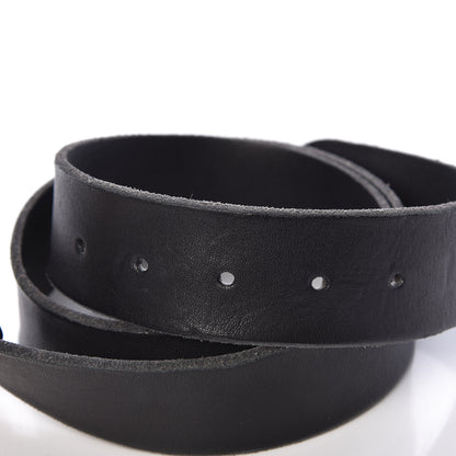 Gucci Faded Calfskin Double G 40mm Belt 85 34 Black 5 of 7