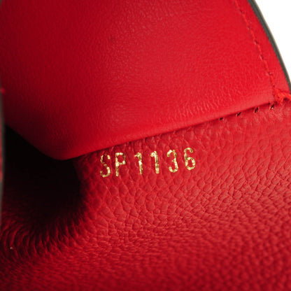 Louis Vuitton Empreinte Compact Curieuse Wallet Cherry 7 of 7