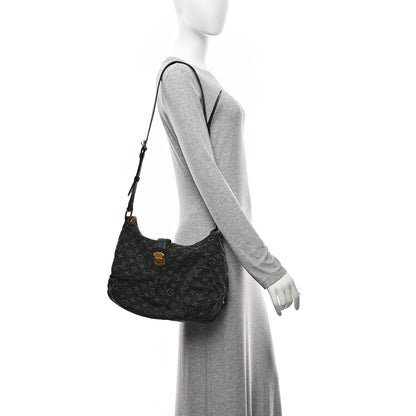 Louis Vuitton Denim Mahina XS Black 2 of 11