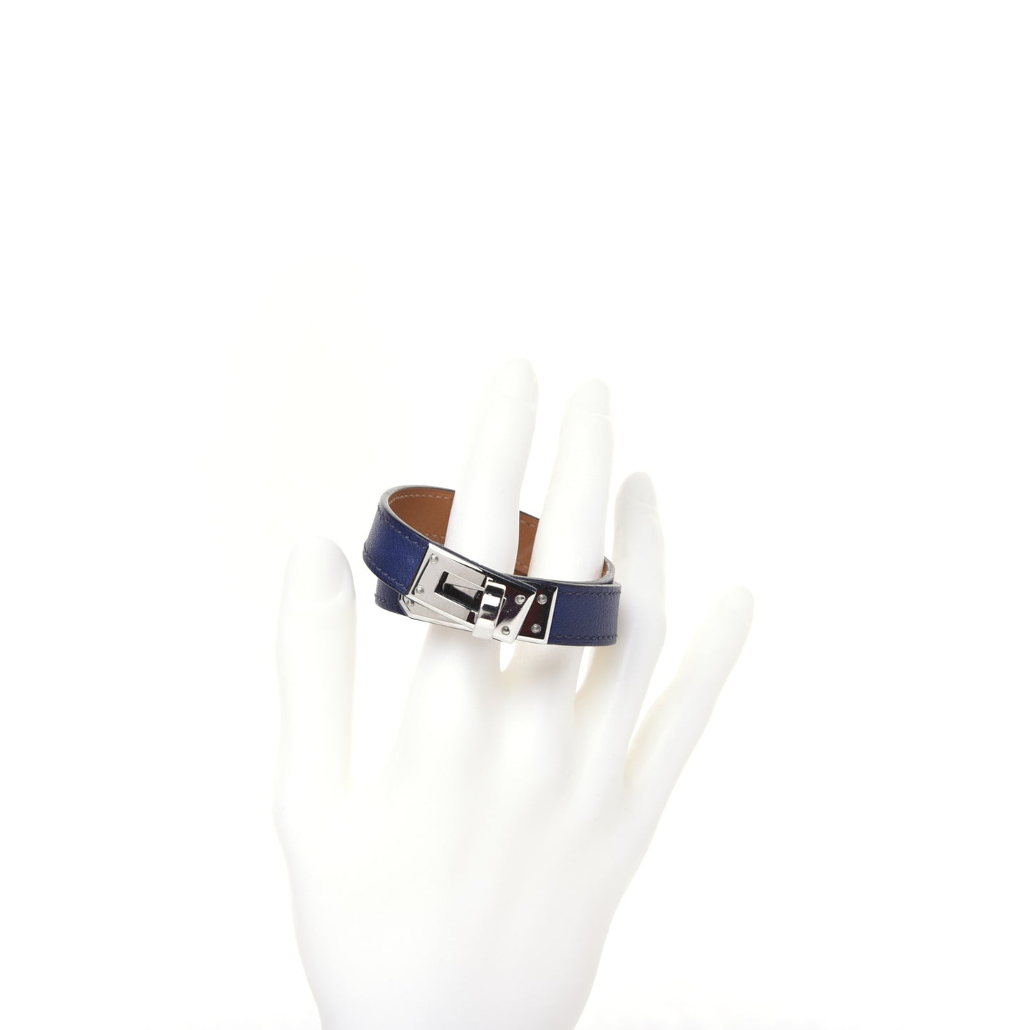 Swift Kelly Double Tour Bracelet S Bleu Saphir