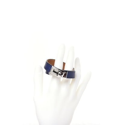 Hermes Swift Kelly Double Tour Bracelet S Bleu Saphir 2 of 8