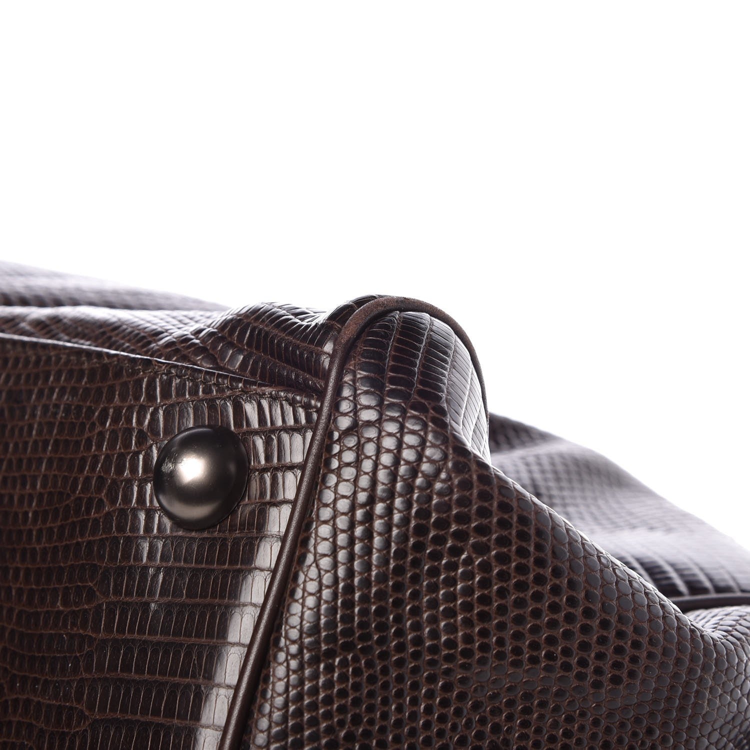Bottega Veneta Lizard Weekender Ebano 11 of 13