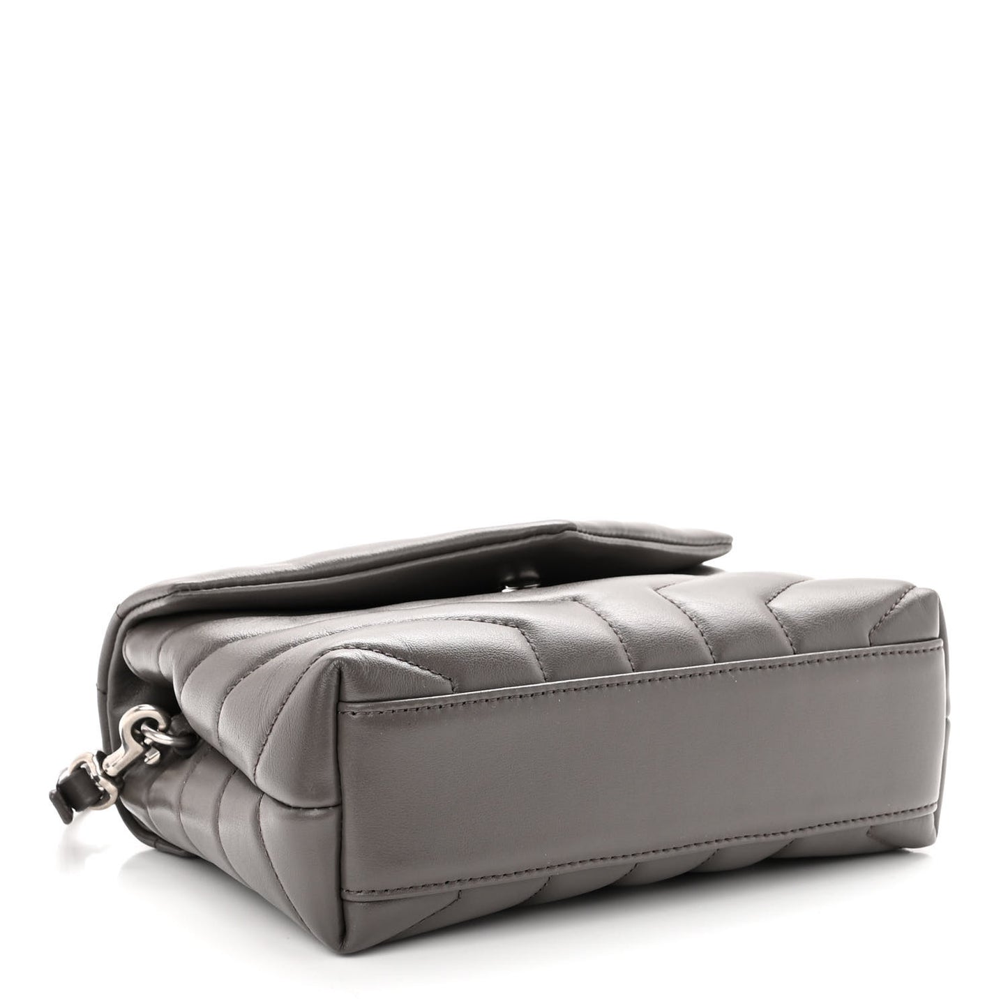 Calfskin Y Quilted Monogram Toy Loulou Crossbody Bag Storm