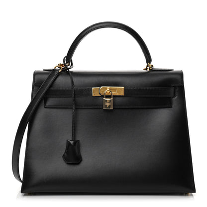 Hermes Box Kelly Sellier 32 Black 1 of 33