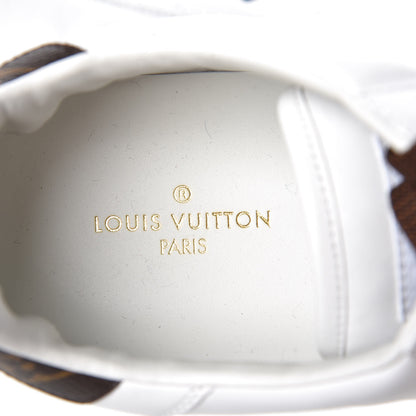 Louis Vuitton Calfskin Monogram Rivoli Sneakers 10 White 7 of 9