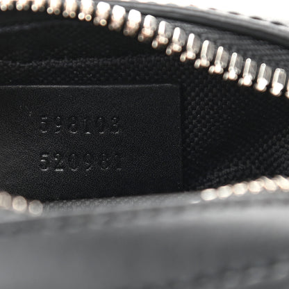 Gucci GG Supreme Monogram Appia Calfskin Web Small Camera Messenger Bag Black Grey 7 of 10