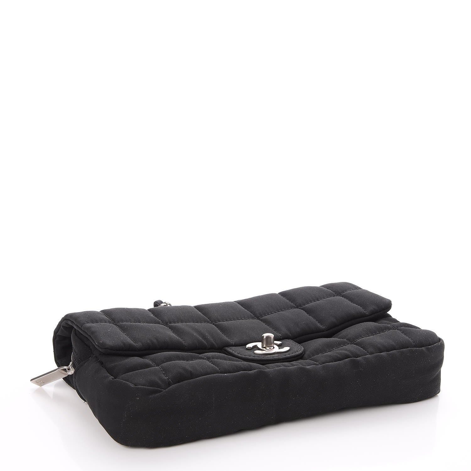 Chanel Nylon Square Quilted Flap Black 5 of 9