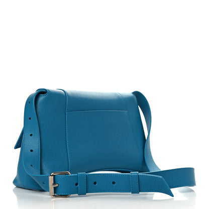 Balenciaga Grained Calfskin Small Downtown Shoulder Bag Turquoise 2 of 8
