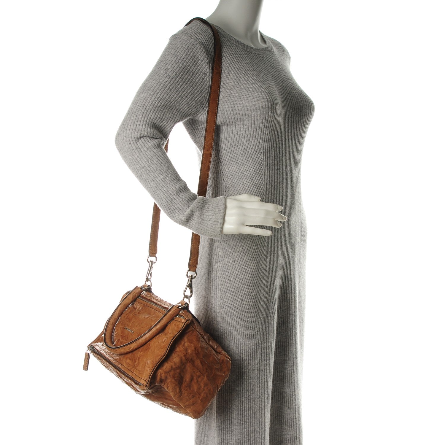 Givenchy Tumbled Sheepskin Small Pandora Cigare 2 of 7