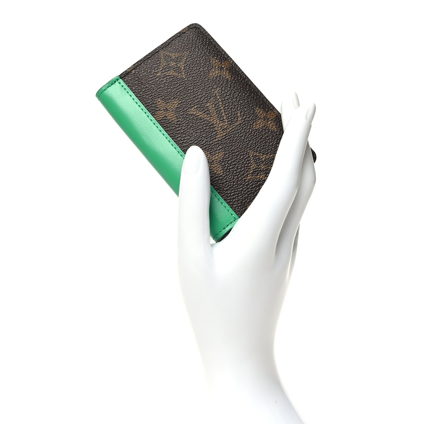 Monogram Pocket Organizer NM Green