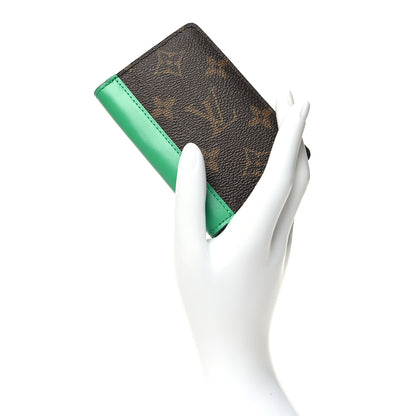 Louis Vuitton Monogram Pocket Organizer NM Green 2 of 9