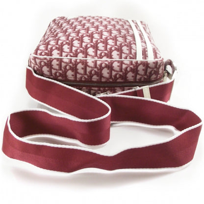 Christian Dior Monogram Trotter Messenger Bag Red 5 of 9