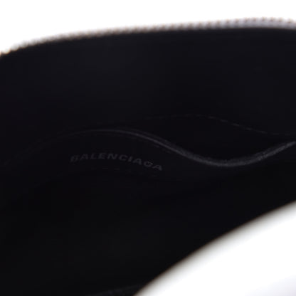 Balenciaga Calfskin Crocodile Embossed XXS Ville Top Handle Bag White Black 8 of 11