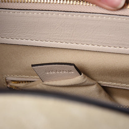 Chloe Calfskin Suede Medium Pixie Bag Abstract White 7 of 7
